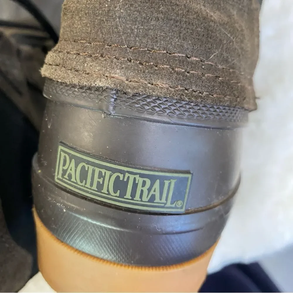Pacific Trail Eskimo brown waterproof snow hiking lace up boots 4